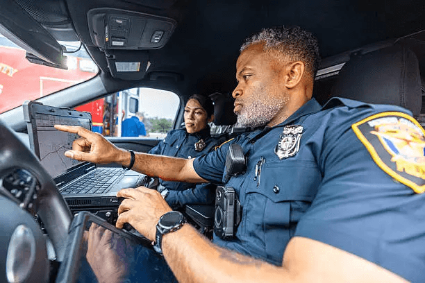 Trustpoint Security Agency patrol vehicle